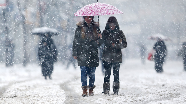 Meteorolojiden Ankara için kar yağış uyarısı yapıldı. 