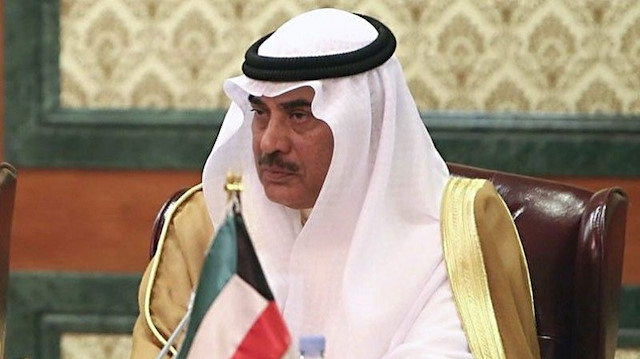 Kuwaiti Foreign Minister Sheikh Sabah al-Khalid al-Hamad al-Sabah 
