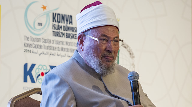  Egyptian cleric Sheikh Yousef al-Qaradawi 