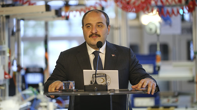 Sanayi ve Teknoloji Bakanı Mustafa Varank.