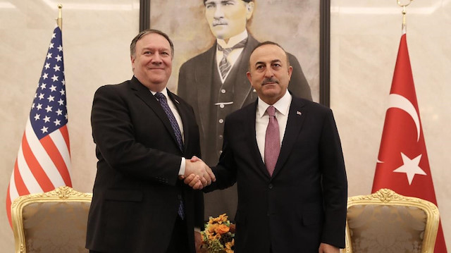Dışişleri Bakanı Çavuşoğlu ile ABD'li mevkidaşı Pompeo