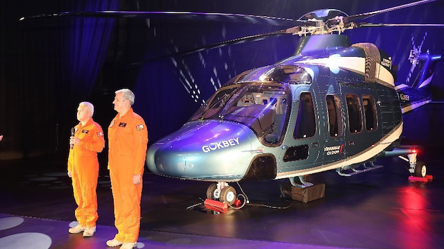 T-625 tipi Gökbey helikopteri ve test pilotları