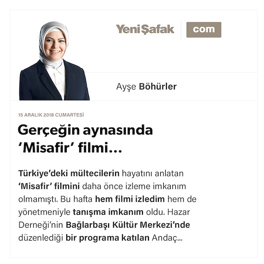 Gerçeğin aynasında ‘Misafir’ filmi…