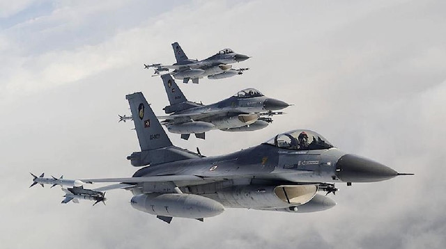 Turkish army "neutralized" a total of 20 PKK terrorists in airstrikes carried out in northern Iraq