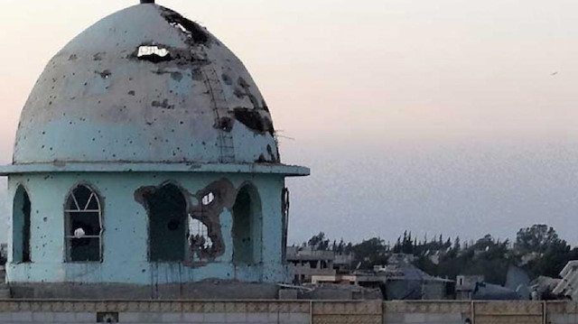 التحالف الدولي يقصف مسجدًا ثانيًا في دير الزور