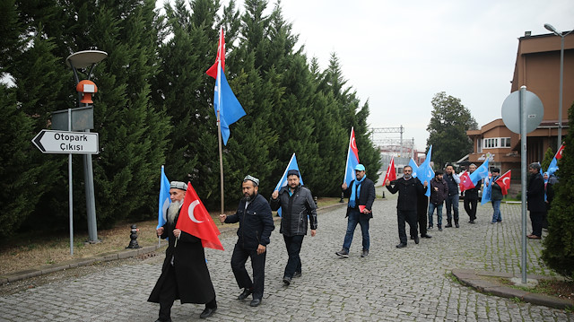 مسيرة من إسطنبول إلى أنقرة للفت الانظار لاضطهاد الأويغور