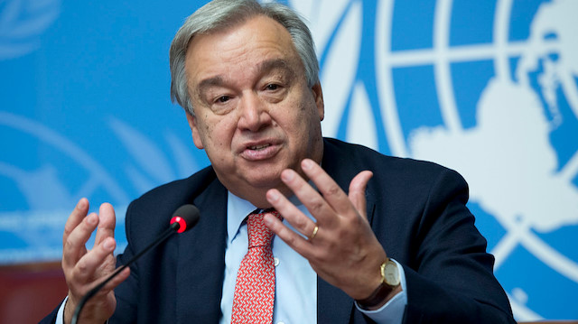 Birleşmiş Milletler (BM) Genel Sekreteri Antonio Guterres