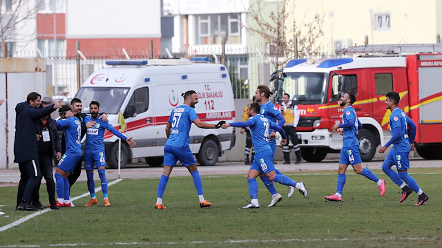 Ankaragücü ile Bodrumspor arasında oynanan mücadele Ankara Ostim Stadı'nda oynandı.
