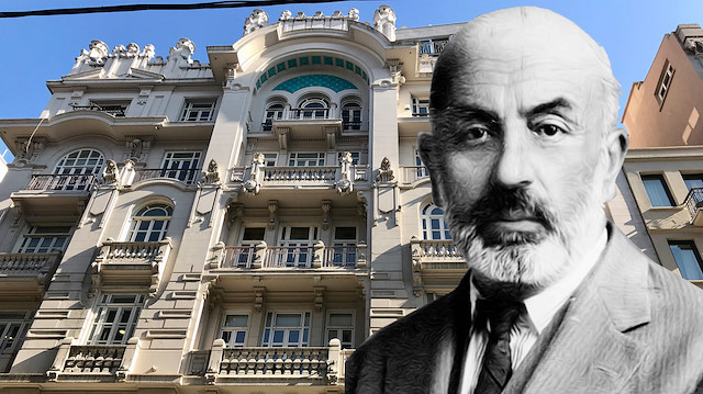 Mehmet Akif Ersoy, 1936 yılında Mısır Apartmanı'nda vefat etti.