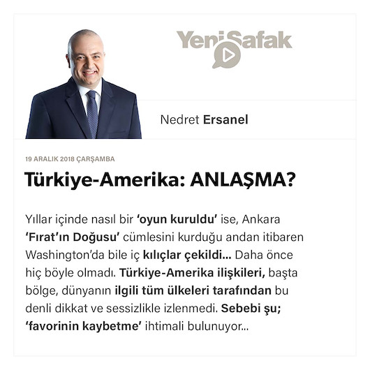 Türkiye-Amerika: ANLAŞMA?