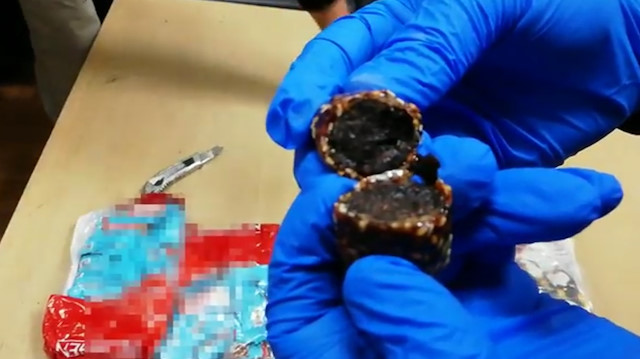 Uyuşturucular, polis ekiplerinin operasyonu ile ele geçirildi.