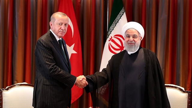 File photo: Turkish President Erdoğan and Iranian President Hassan Rouhani 