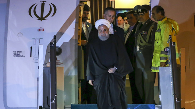 الرئيس الإيراني يصل أنقرة في زيارة رسمية