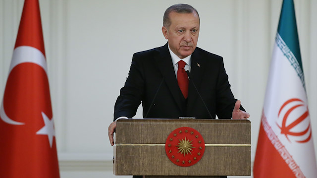 Cumhurbaşkanı Erdoğan, Türkiye-İran İş Forumu'nda konuştu.