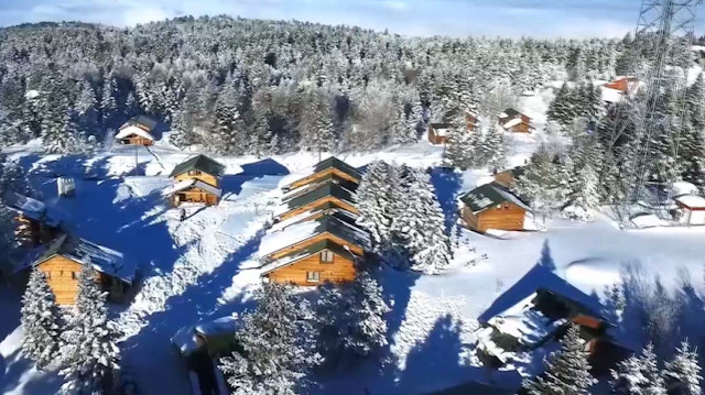 Karinna Otel'e bağlı orman köşkleri, yerli ve yabancı turistten yoğun ilgi görüyor.