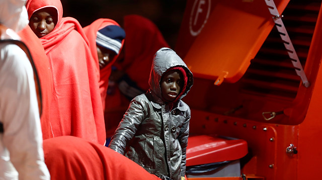 313 kaçak göçmen, Akdeniz'de çaresiz kaldı. (Fotoğraf: Reuters)