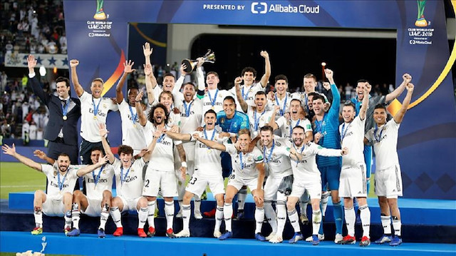 Spain's Real Madrid won 2018 FIFA Club World Cup