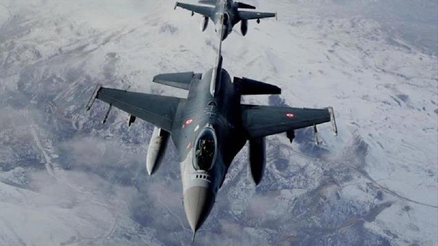 Turkish jets neutralized two terrorists as part of an anti-terror operation in northern Iraq.
