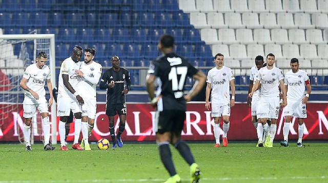 Kasimpasa hammer Besiktas in Turkish league