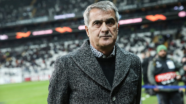 Beşiktaş Teknik Direktörü Şenol Güneş. 