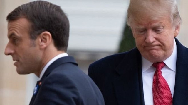 عبر ماكرون الرئيس الفرنسي عن أسفه لقرار نظيره الأمريكي دونالد ترامب الانسحاب من سوريا