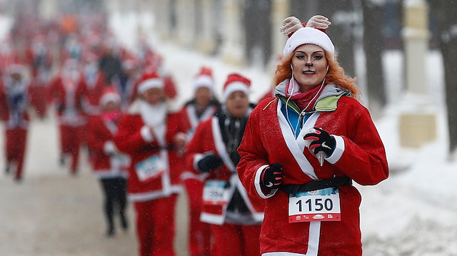"الجري السعيد" يُلطّف أجواء موسكو الباردة