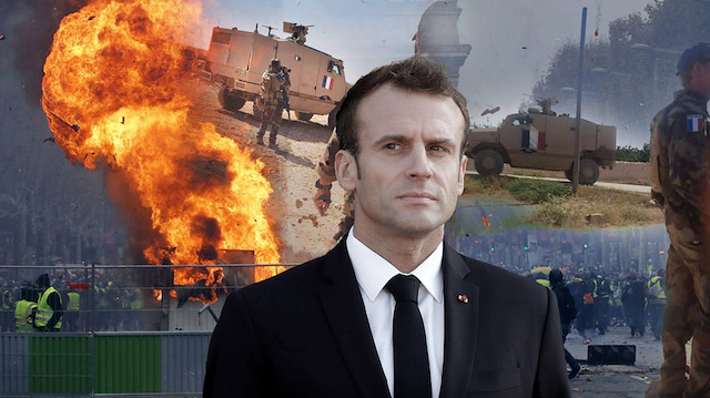 Fransa Cumhurbaşkanı Emmanuel Macron. 