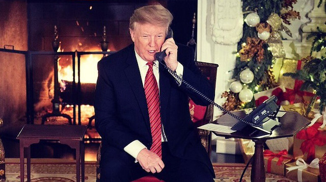 ABD Başkanı Donald Trump, 7 yaşında bir çocukla telefonda konuştu. 