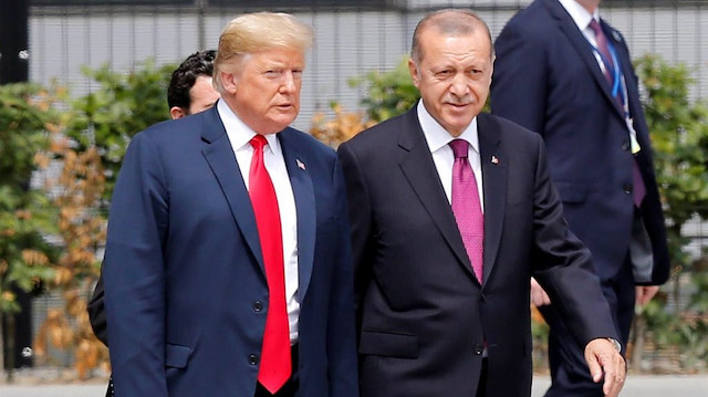 ABD Başkanı Donald Trump - Cumhurbaşkanı Recep Tayyip Erdoğan