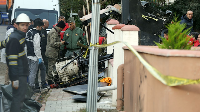 Sancaktepe'de helikopterin düşmesi sonucu 4 askerimiz şehit olmuştu. 