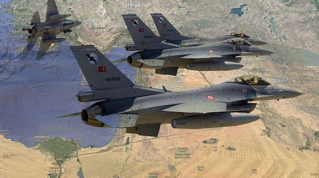Türkiye'nin olası bir harekatında hava sahası kapalı olsa dahi Suriye'nin kuzeyindeki hedefleri milli mühimmatların yüklü olduğu savaş uçaklarıyla vurma kabiliyeti var.