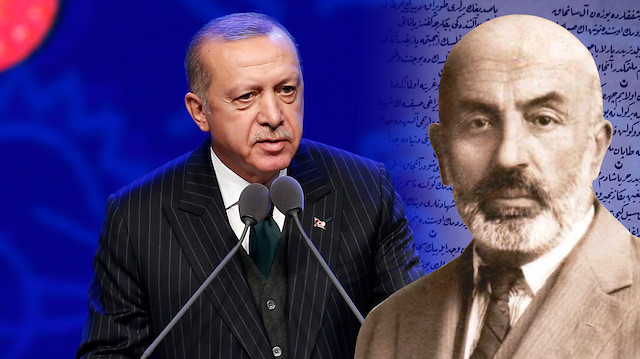 Cumhurbaşkanı Erdoğan ve Mehmet Akif Ersoy