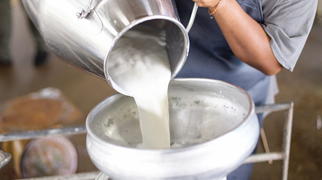 Üretilen süte litre başına 10 kuruş olan destek, 15 kuruşa çıkarıldı.