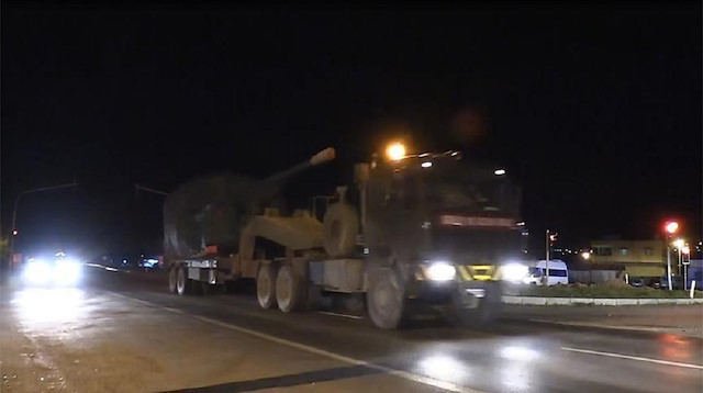 Turkey sent military reinforcements to its southern Gaziantep province near Syrian border on Saturday