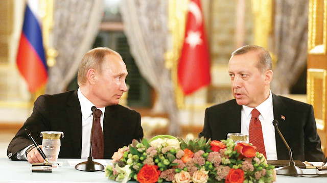 Cumhurbaşkanı Recep Tayyip Erdoğan ve Rusya Devlet Başkanı Vladimir Putin