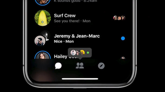 Facebook Messenger'a da karanlık mod özelliği geliyor