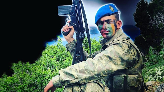 Piyade Uzman Onbaşı Ahmet Furkan Köse, PKK'lı teröristlerce düzenlenen saldırıda bugün şehit oldu. 