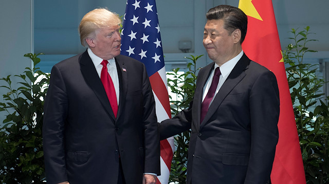 ABD Başkanı Donald Trump ve Çin Devlet Başkanı Şi Jinping.