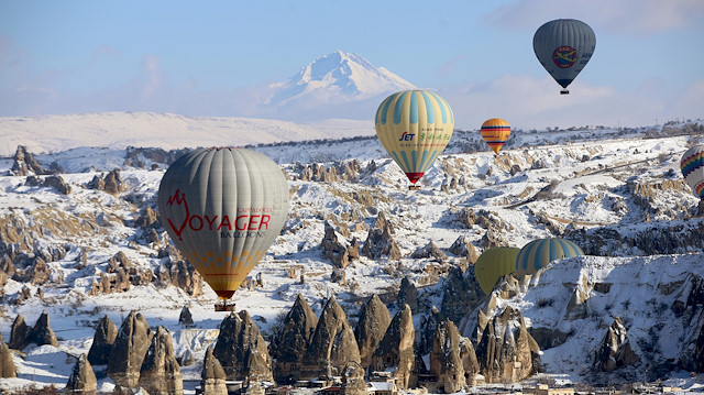 Kapadokya'nın balonlarından Türkiye ekonomisine büyük katkı