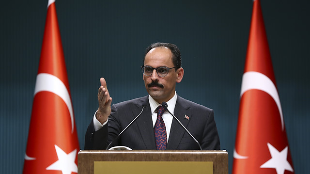 Turkish Presidential Spokesman Ibrahim Kalin  