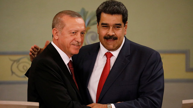 Cumhurbaşkanı Erdoğan, Venezuela Devlet Başkanı Maduro
