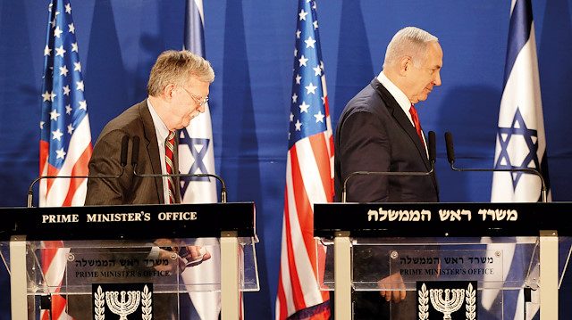 John Bolton ve Benjamin Netanyahu
