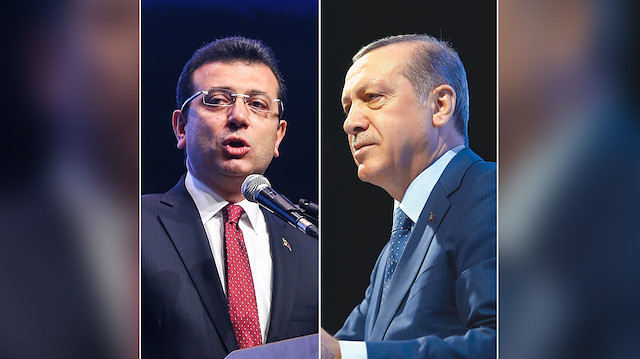 Ekrem İmamoğlu - Cumhurbaşkanı Erdoğan