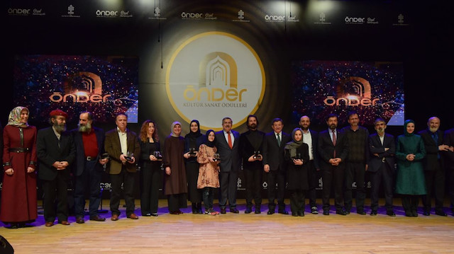 Geçtiğimiz yıl düzenlenen ÖNDER 2. Kültür Sanat Ödülleri Töreni.
