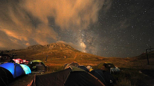 22. Ulusal Gökyüzü Gözlem Şenliği katılımcıları, Saklıkent'te kendi çadırlarında 3 gece konaklayacak.