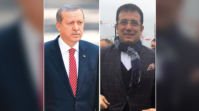 Cumhurbaşkanı Erdoğan - Ekrem İmamoğlu 