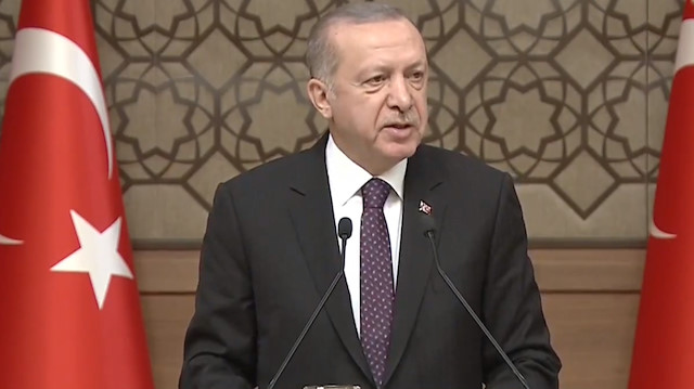 Cumhurbaşkanı Recep Tayyip  Erdoğan, ödül töreninde konuştu.