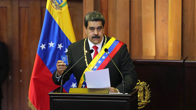 Venezuela'da Maduro devlet başkanlığı için yemin etti | Amerika Haberleri
