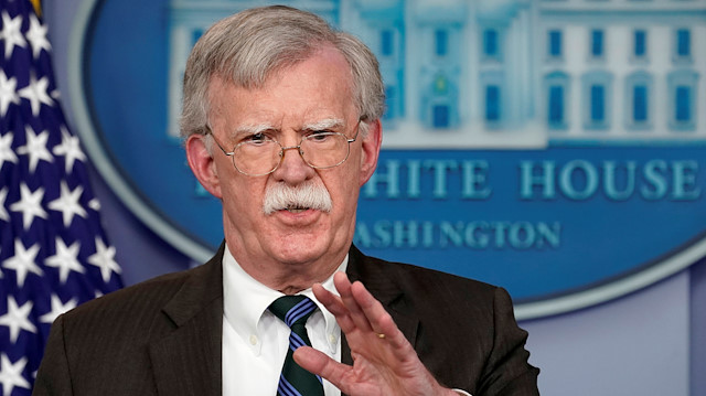 Beyaz Saray Ulusal Güvenlik Danışmanı John Bolton