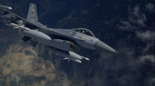 Terör örgütü PKK hedeflerin hava operasyonu düzenlendi. 